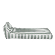 Luxe Lie-On Lounger Seagrass Stripe - The Great Escape