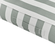 Luxe Lie-On Lounger Seagrass Stripe - The Great Escape