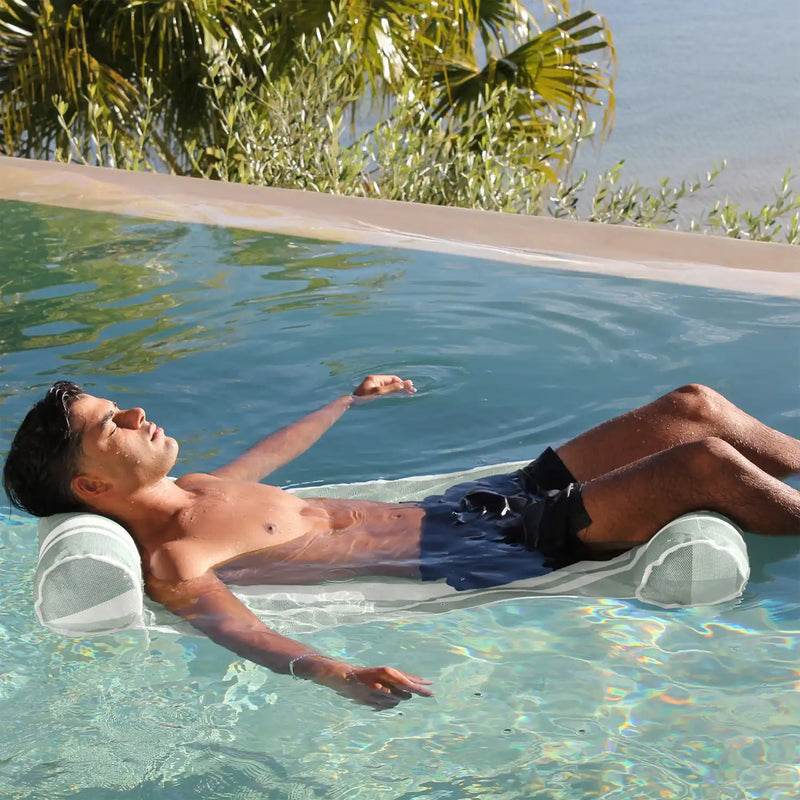 Mesh Hammock Float Seagrass Eucalyptus - The Great Escape