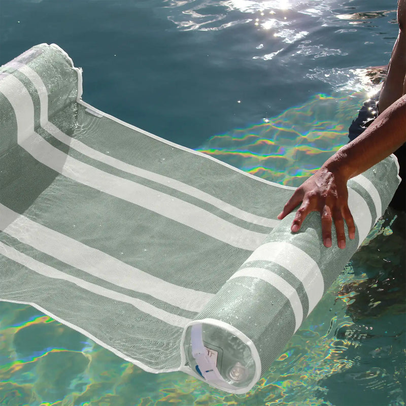 Mesh Hammock Float Seagrass Eucalyptus - The Great Escape