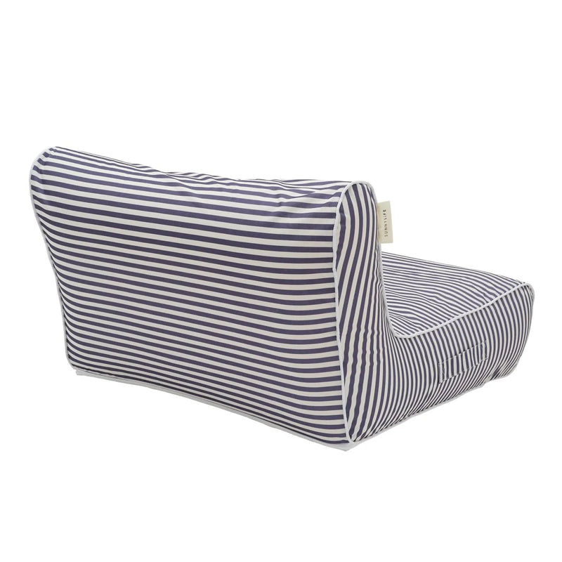 Luxe Floating Chair Marine Stripe - The Great Escape