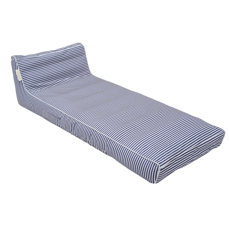 Luxe Lie-On Lounger Le Weekend Navy - The Great Escape