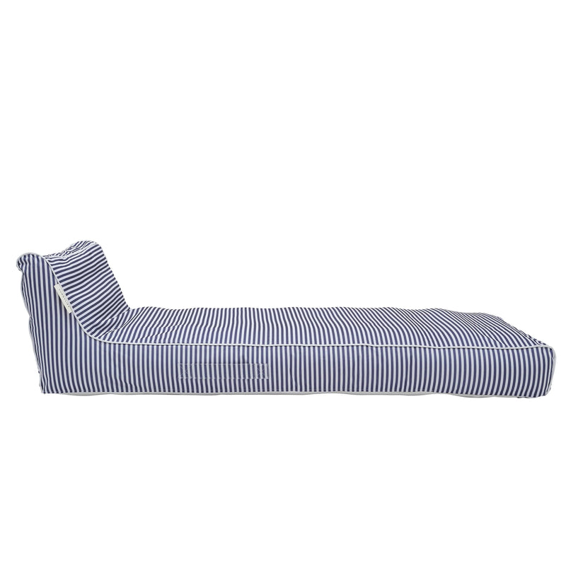 Luxe Lie-On Lounger Le Weekend Navy - The Great Escape