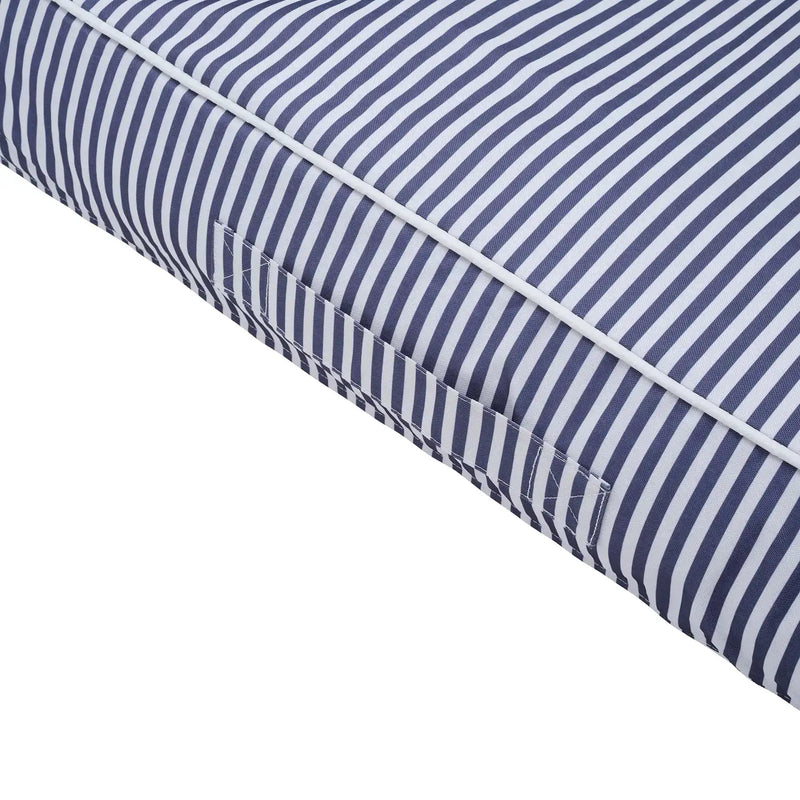 Luxe Lie-On Lounger Le Weekend Navy - The Great Escape