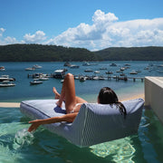 Luxe Lie-On Lounger Le Weekend Navy - The Great Escape