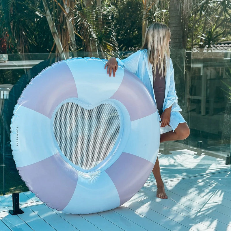 Luxe Pool Ring Stole My Heart Pink - The Great Escape