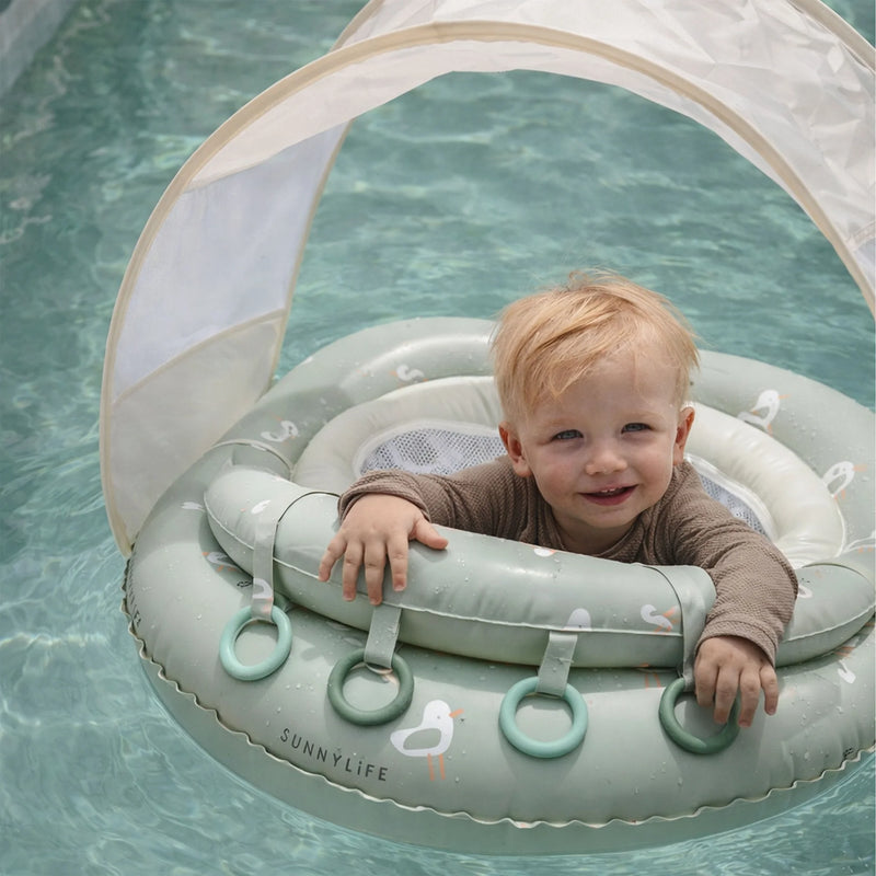 Interactive Baby Float Sammy The Seagull Green - The Great Escape