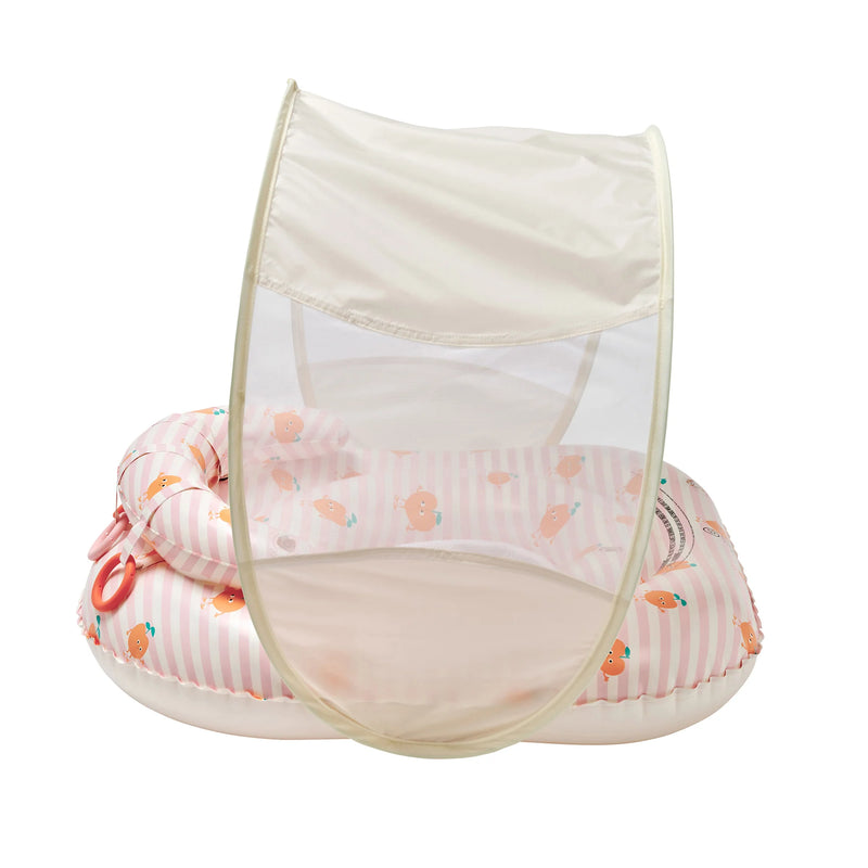Interactive Baby Float Poppy The Peach Stripe Pink - The Great Escape