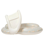 Float Together Baby Seat Duck Sage Stripe - The Great Escape