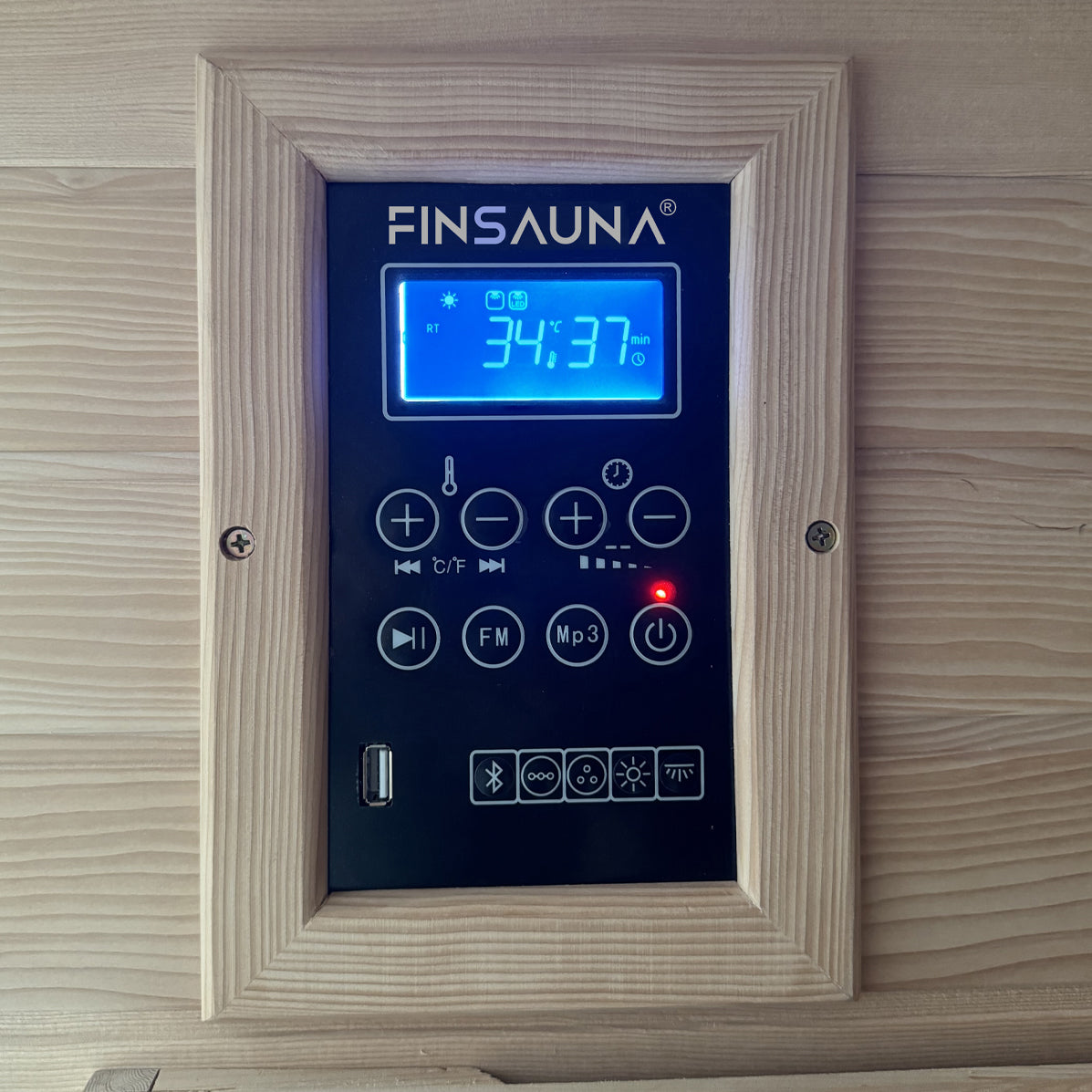 2 Person Fiera Infrared Sauna With Bluetooth — The Great Escape