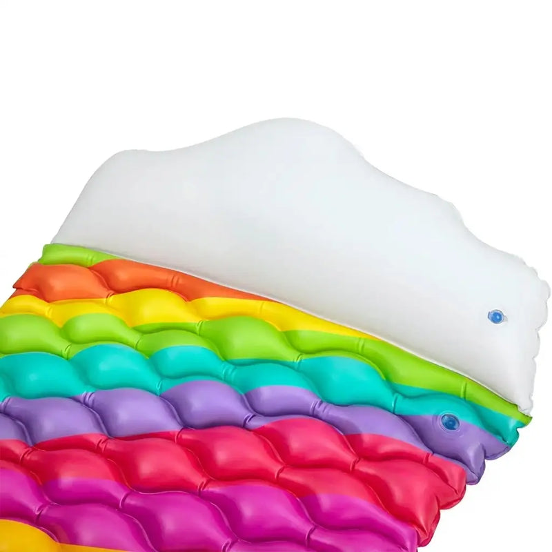 Rainbow Dreams Inflatable Mattress - The Great Escape