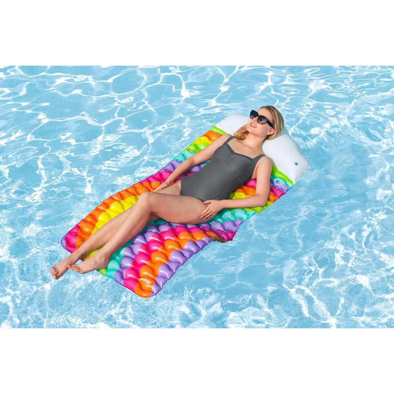 Rainbow Dreams Inflatable Mattress - The Great Escape