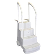 30" Fiesta Molded Stairs W/ Light & Deck Attachments - The Great Escape