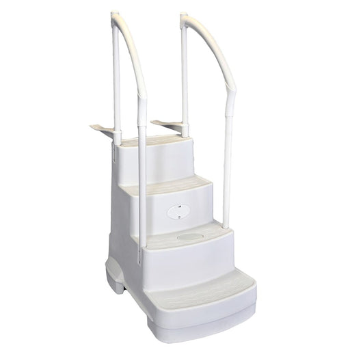 30" Fiesta Molded Stairs W/ Light & Deck Attachments - The Great Escape