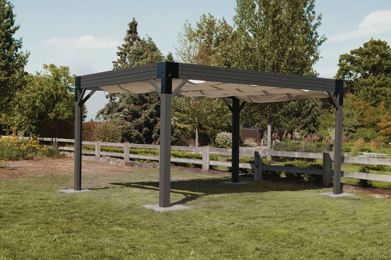 11X14 Tucson Open Air Retractable Pergola - The Great Escape