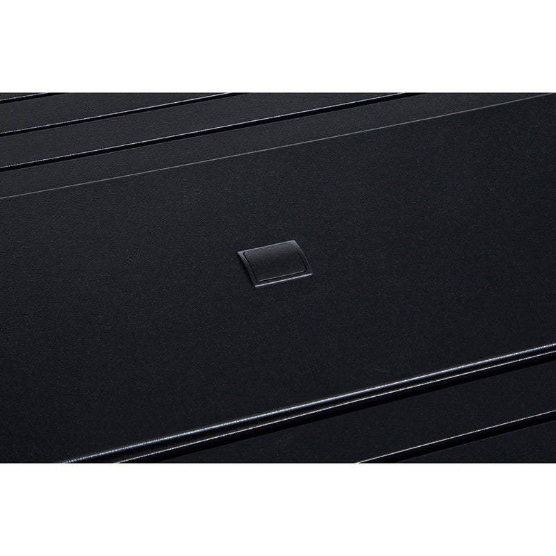 36" X 58" Farnham Ebony Fire Table W/ Lid - The Great Escape