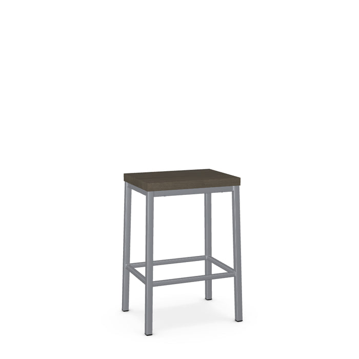 Bradley Backless Counter Stool - Wood Seat