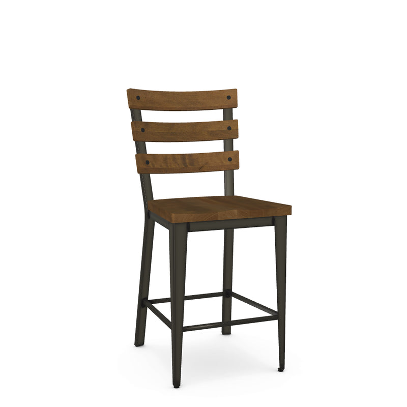 Dexter Counter Stool - Wood Seat - The Great Escape