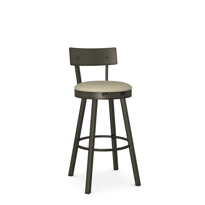 Lauren Barstool - Material Seat / Metal Back