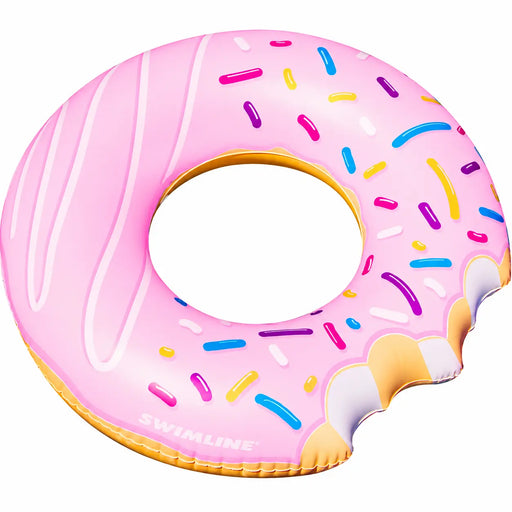 Pink Donut Inflatable Ring - The Great Escape
