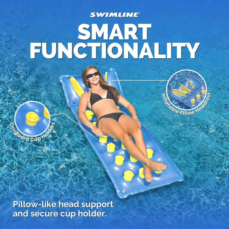 18 Pocket Inflatable Mattress - The Great Escape