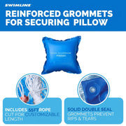 4x4 Premium Pool Pillow W/ Rope - The Great Escape