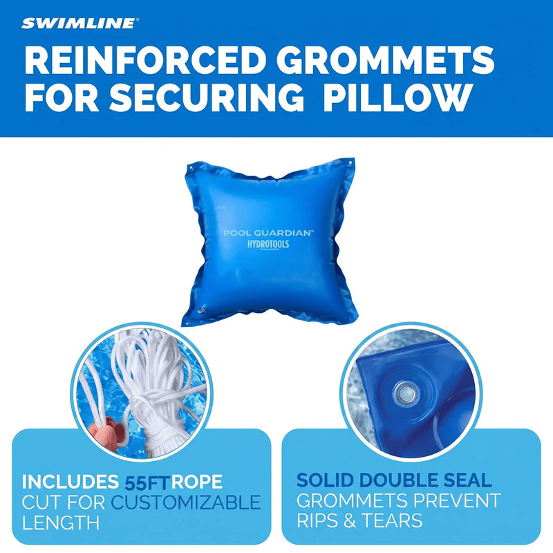 4x4 Premium Pool Pillow W/ Rope - The Great Escape