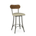 Bean Swivel Uph. Wood 26" Counter Stool