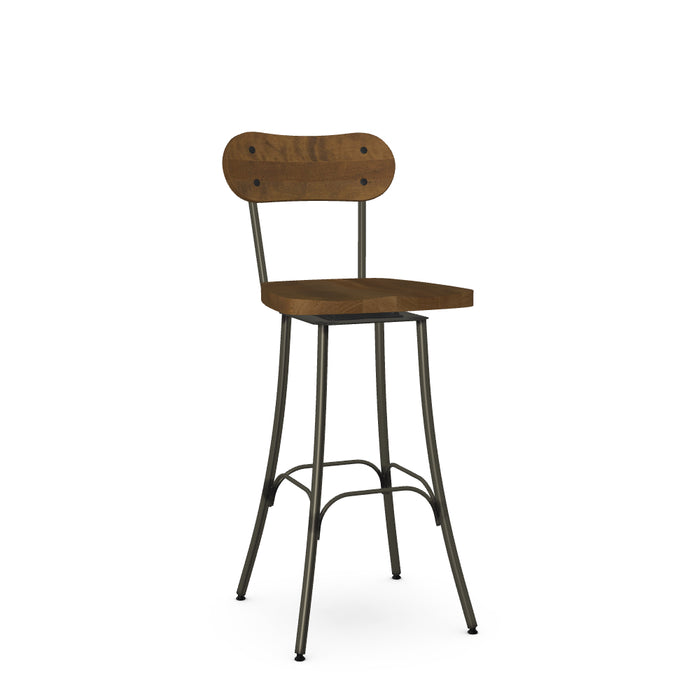 Bean Barstool - Wood Seat