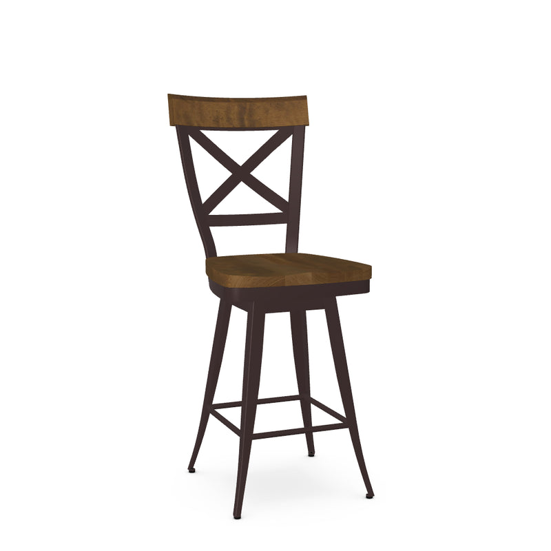 Kyle Counter Stool - Wood Seat - The Great Escape