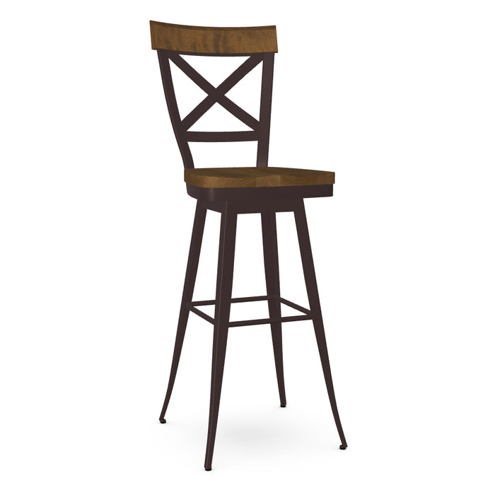 Kyle Spectator Stool - Wood Seat