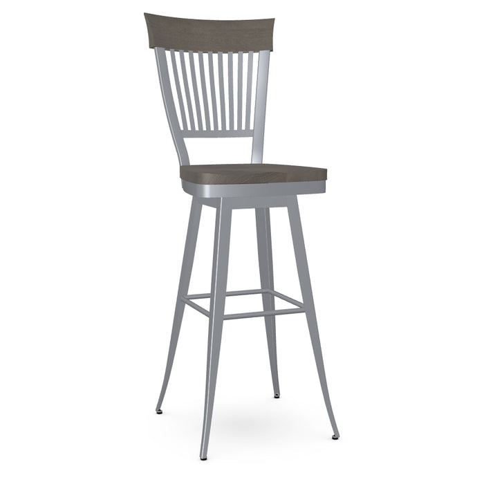 Annabelle Spectator Stool - Wood Seat