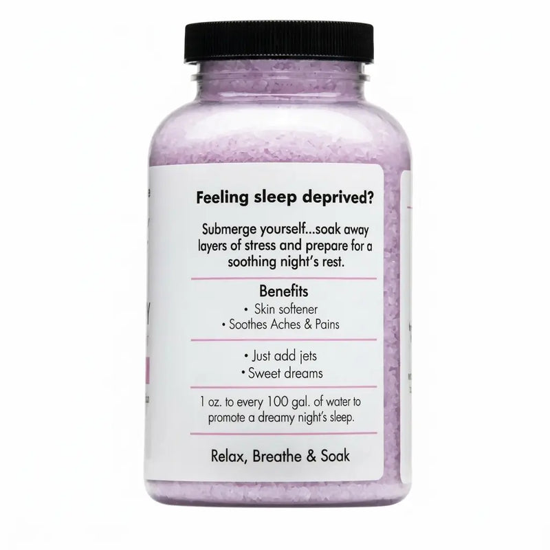 19 oz. Of Spazazz Sleep Therapy Rejuvenate Crystals - The Great Escape