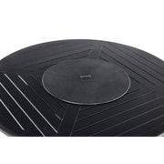 42" Ebony Fire Table W/ Lid - The Great Escape