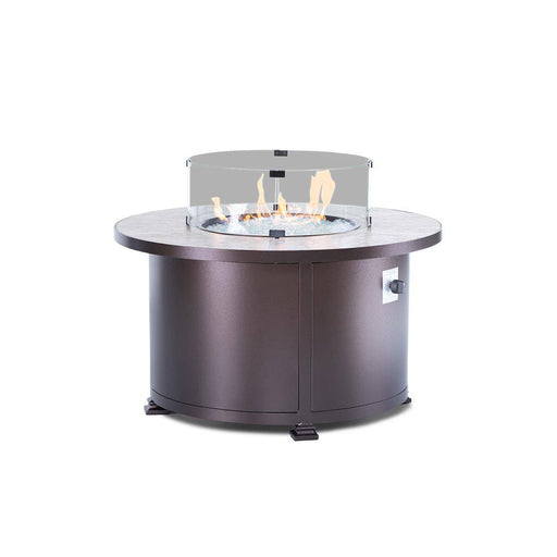 42" Santorini Graphite Fire Table - The Great Escape