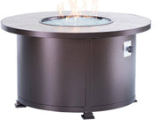 42" Santorini Graphite Fire Table - The Great Escape