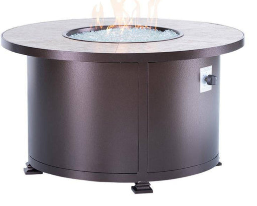 42" Santorini Graphite Fire Table - The Great Escape