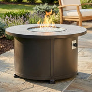 42" Santorini Graphite Fire Table - The Great Escape