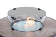 42" Santorini Graphite Fire Table - The Great Escape