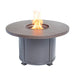 42" Scoria Erie Etch Fire Table W/ Lid - The Great Escape