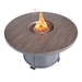 42" Scoria Erie Etch Fire Table W/ Lid - The Great Escape