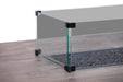 42" X 72" Urban Counter Height Fire Table W/ Lid - The Great Escape