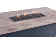 42" X 72" Urban Counter Height Fire Table W/ Lid - The Great Escape