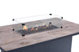 42" X 72" Urban Counter Height Fire Table W/ Lid - The Great Escape