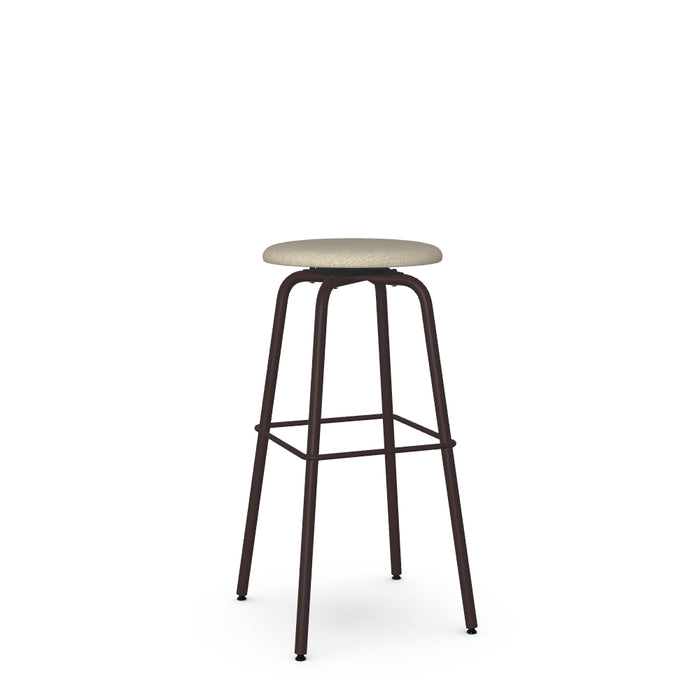 Button Backless Spectator Stool - Material Seat