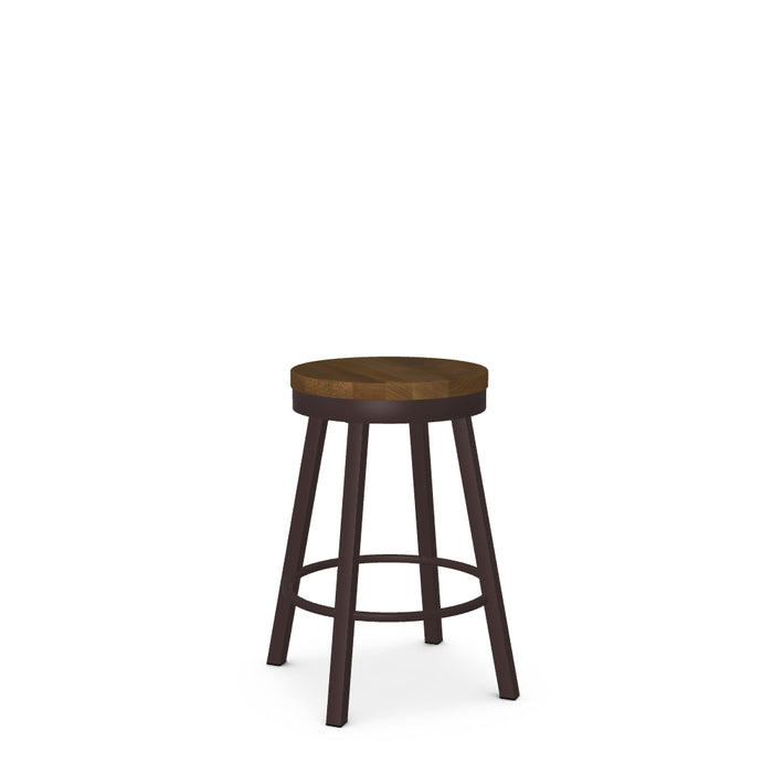 Connor Backless Counter Stool - Wood Seat