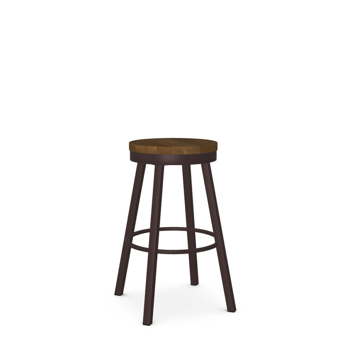 Connor Backless Barstool - Wood Seat