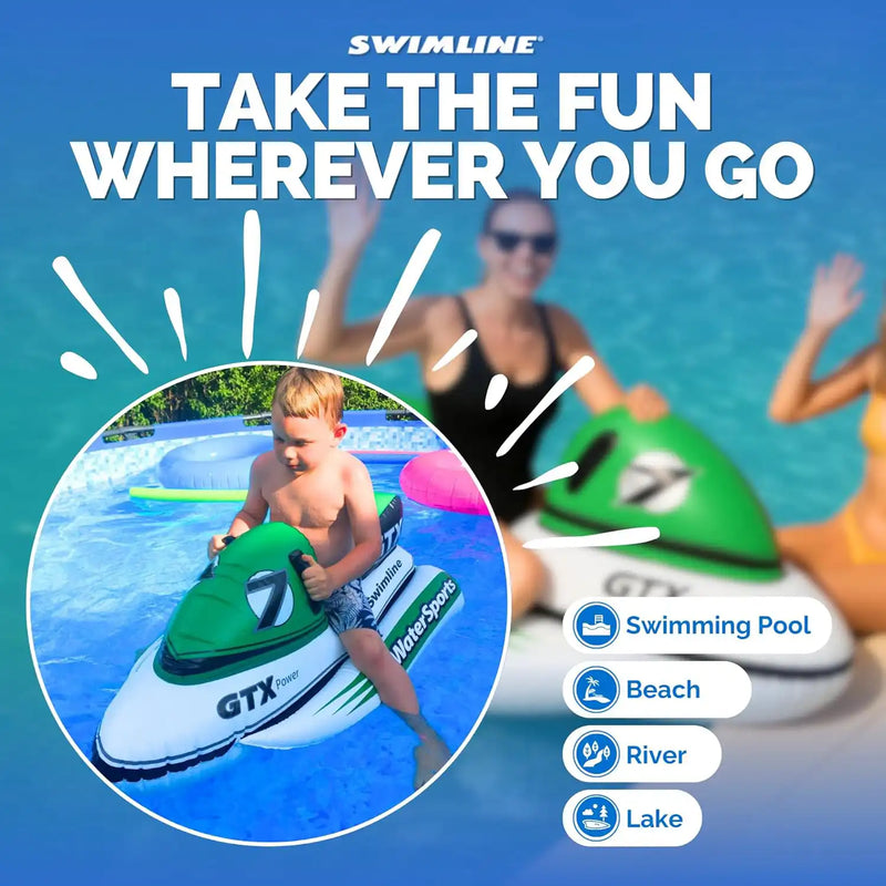 Water Bike Inflatable Ride On - The Great Escape