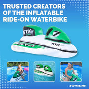 Water Bike Inflatable Ride On - The Great Escape