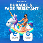 Unicorn Rocker Inflatable Ride On - The Great Escape